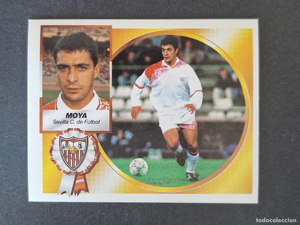 Cromos de f&uacute;tbol: L4 MOYA SEVILLA C. F. LIGA ESTE 1994 1995 94 95 SIN PEGAR NUNCA PEGADO