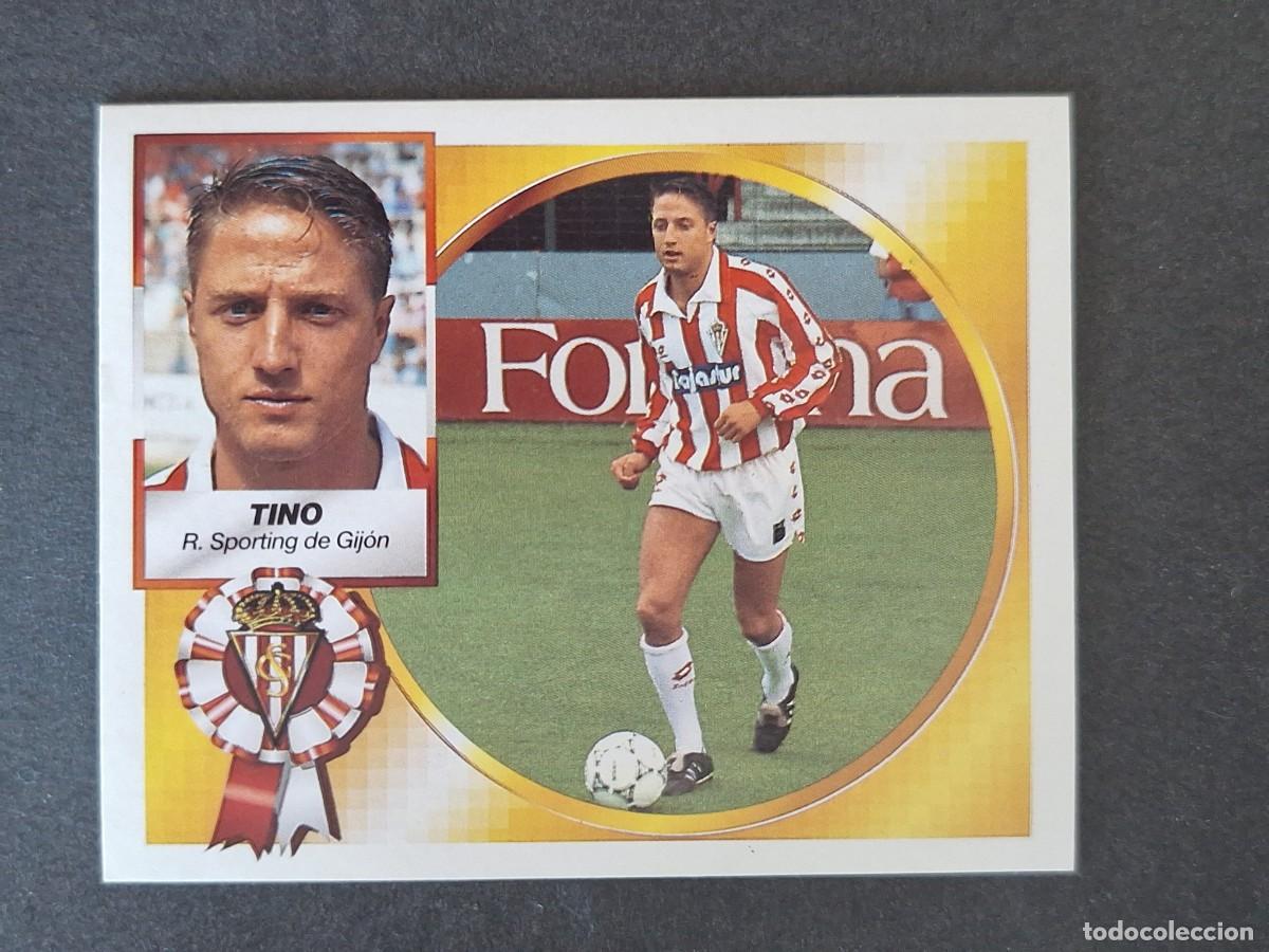Cromos de f&uacute;tbol: L4 TINO SPORTING DE GIJON LIGA ESTE 1994 1995 94 95 SIN PEGAR NUNCA PEGADO