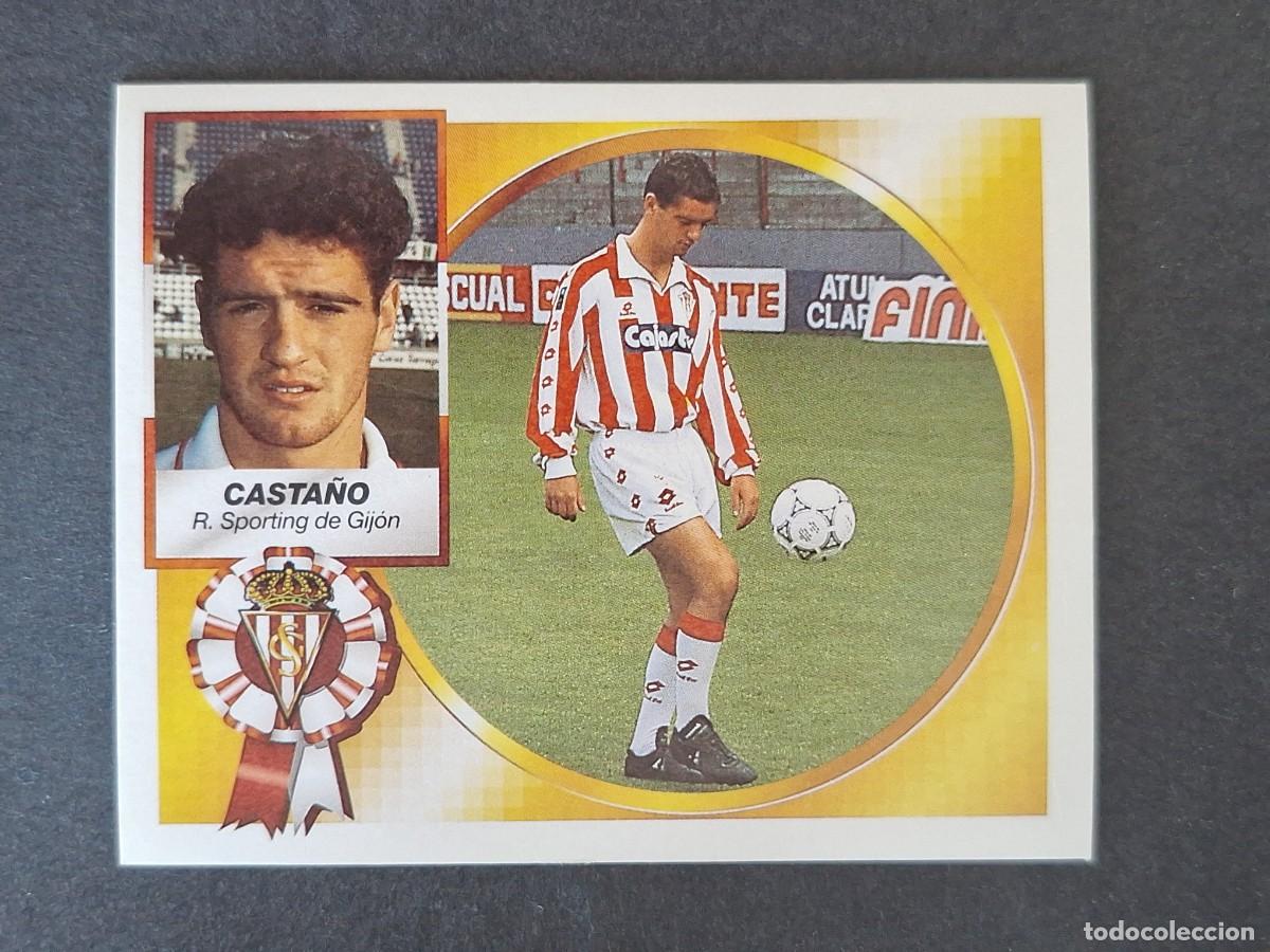 Cromos de f&uacute;tbol: L4 CASTA&Ntilde;O SPORTING DE GIJON LIGA ESTE 1994 1995 94 95 SIN PEGAR NUNCA PEGADO