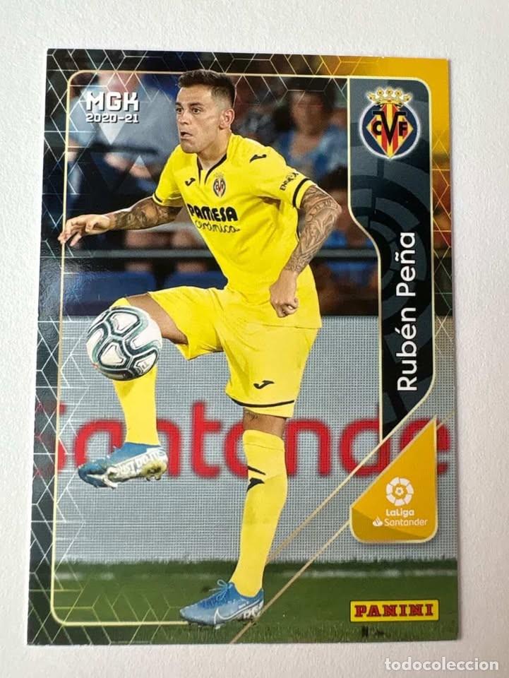 Cartes &agrave; collectionner de Football: Carta Rub&eacute;n Pe&ntilde;a Villareal 328 Megacracks 2020-21