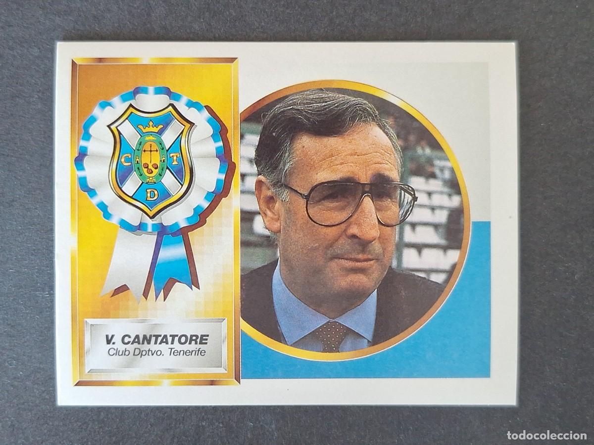 Cromos de Futebol: L4 VICENTE CANTATORE ENTRENADOR C. D. TENERIFE LIGA ESTE 1994 1995 94 95 SIN PEGAR NUNCA PEGADO