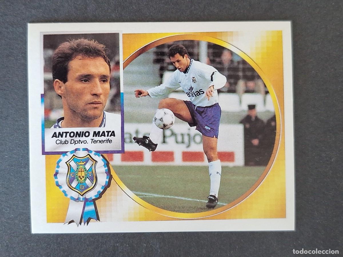Cromos de Futebol: L4 ANTONIO MATA C. D. TENERIFE LIGA ESTE 1994 1995 94 95 SIN PEGAR NUNCA PEGADO