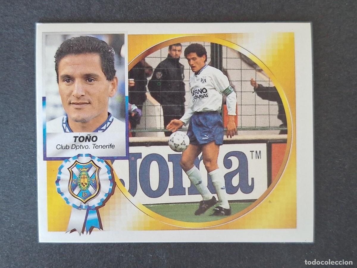 Cromos de Futebol: L4 TO&Ntilde;O C. D. TENERIFE LIGA ESTE 1994 1995 94 95 SIN PEGAR NUNCA PEGADO