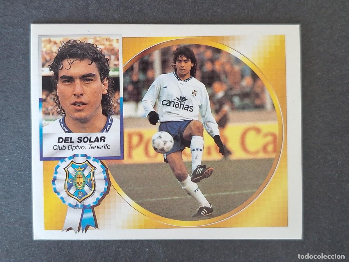 Cromos de Futebol: L4 DEL SOLAR C. D. TENERIFE LIGA ESTE 1994 1995 94 95 SIN PEGAR NUNCA PEGADO