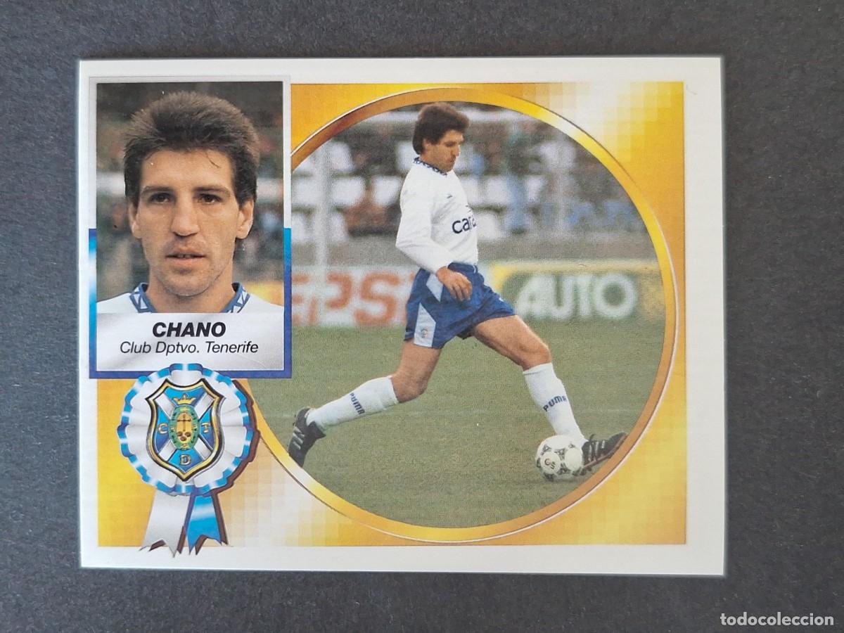 Cromos de f&uacute;tbol: L4 CHANO C. D. TENERIFE LIGA ESTE 1994 1995 94 95 SIN PEGAR NUNCA PEGADO