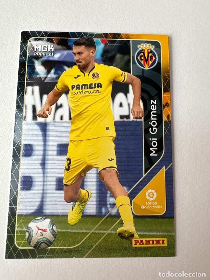 Cromos de f&uacute;tbol: Carta Moi G&oacute;mez Villareal 338 Megacracks 2020-21