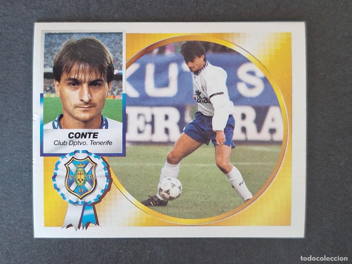 Cromos de f&uacute;tbol: L4 CONTE C. D. TENERIFE LIGA ESTE 1994 1995 94 95 SIN PEGAR NUNCA PEGADO