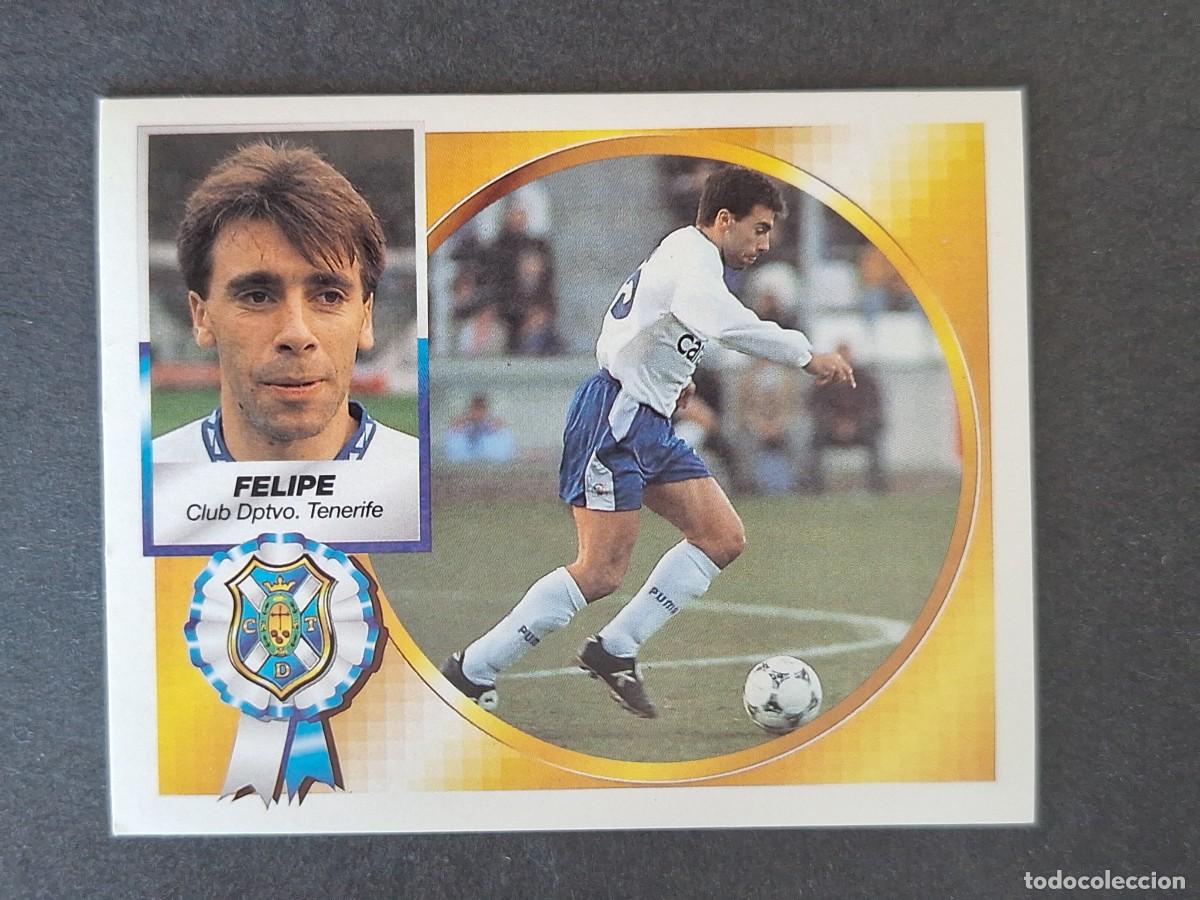 Cromos de f&uacute;tbol: L4 FELIPE C. D. TENERIFE LIGA ESTE 1994 1995 94 95 SIN PEGAR NUNCA PEGADO