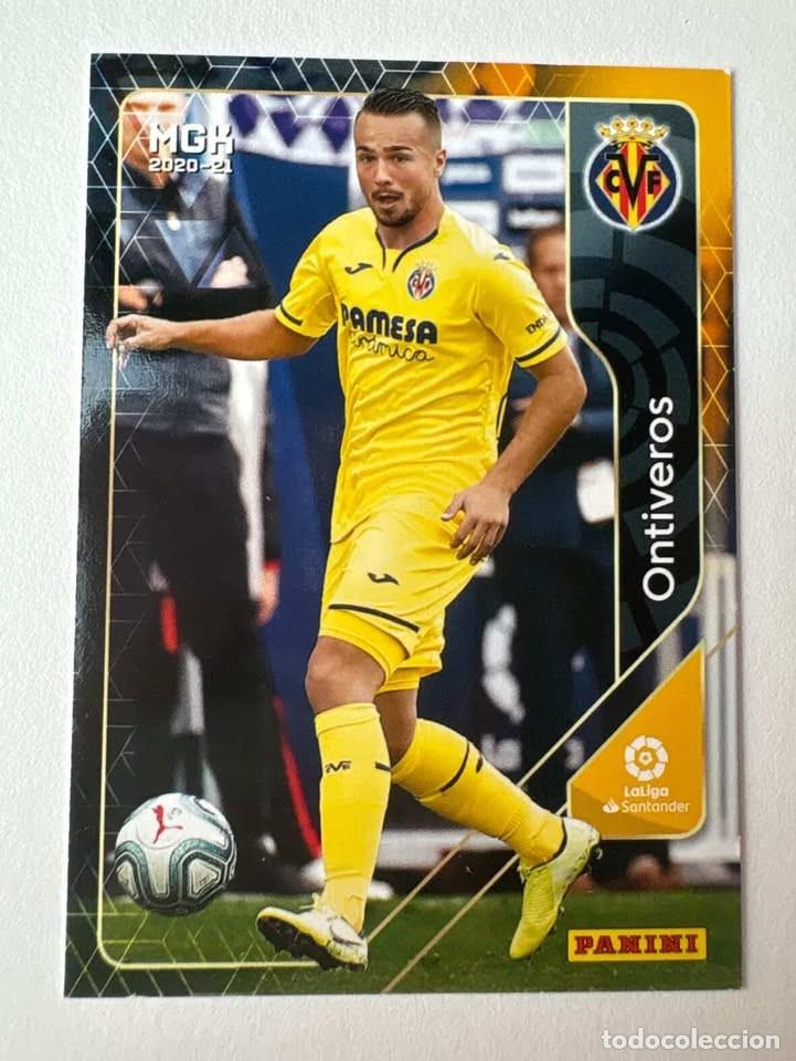Cromos de f&uacute;tbol: Carta Ontiveros Villareal 339 Megacracks 2020-21