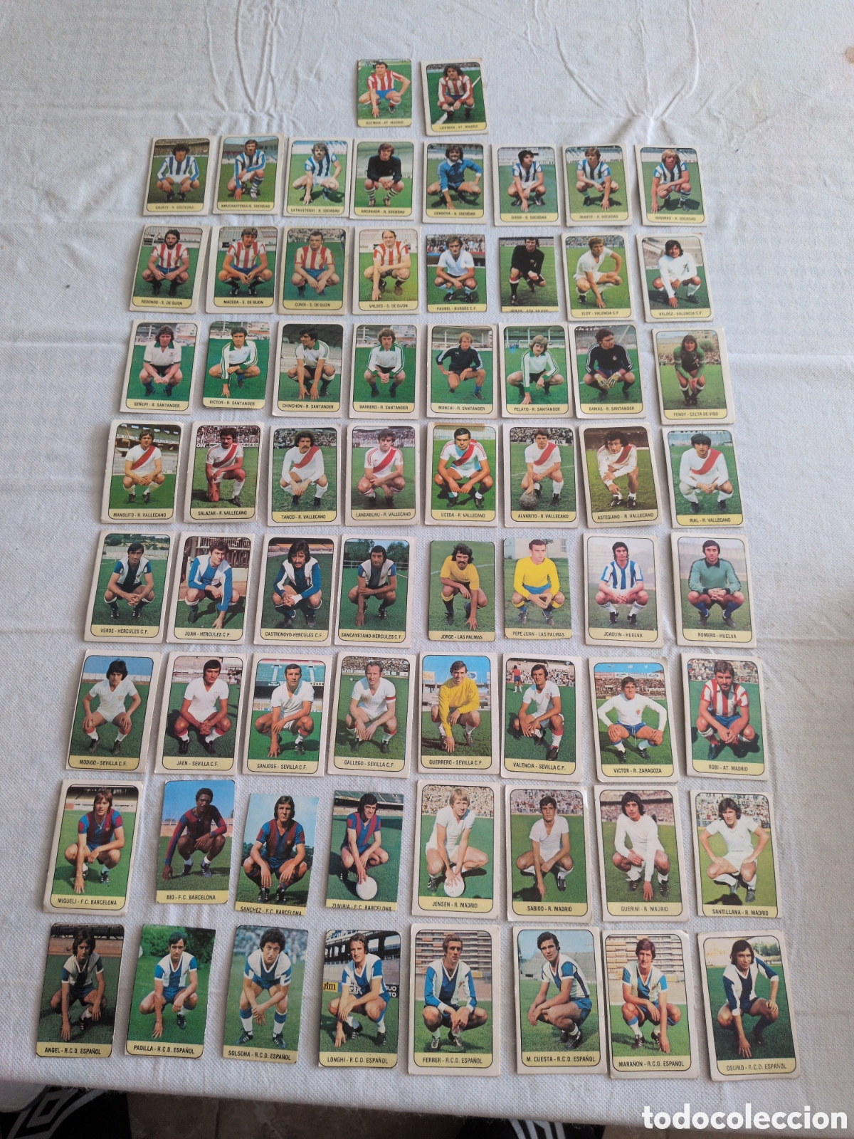 Football Stickers: ESTE 1978 1979 78 79 - LOTE 66 CROMOS DIFERENTES