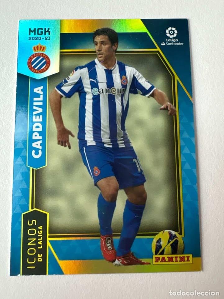 Cromos de f&uacute;tbol: Carta Capdevilla Espanyol Iconos de LaLiga 391 Megacracks 2020-21