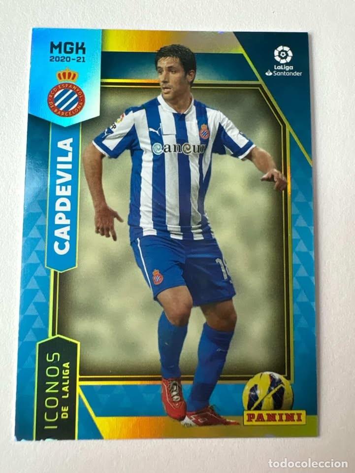 Cromos de f&uacute;tbol: Carta Capdevilla Espanyol Iconos de LaLiga 391 Megacracks 2020-21