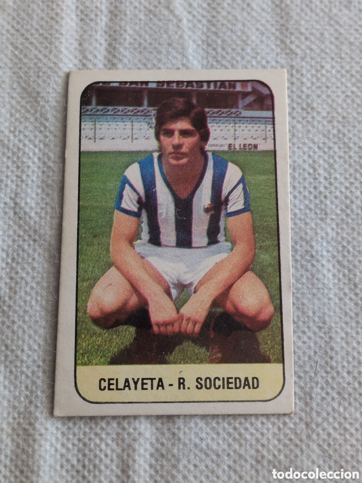 Football Stickers: CELAYETA REAL SOCIEDAD FICHAJE 20 LIGA ESTE 1978 1979 78 79 DESPEGADO