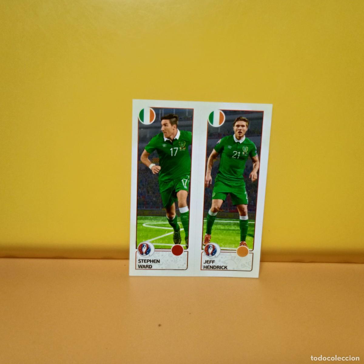 Cromos de f&uacute;tbol: PANINI EURO 2016 FRANCE; EUROCOPA FRANCIA: IRLANDA STEPHEN/JEFF 540 A/B