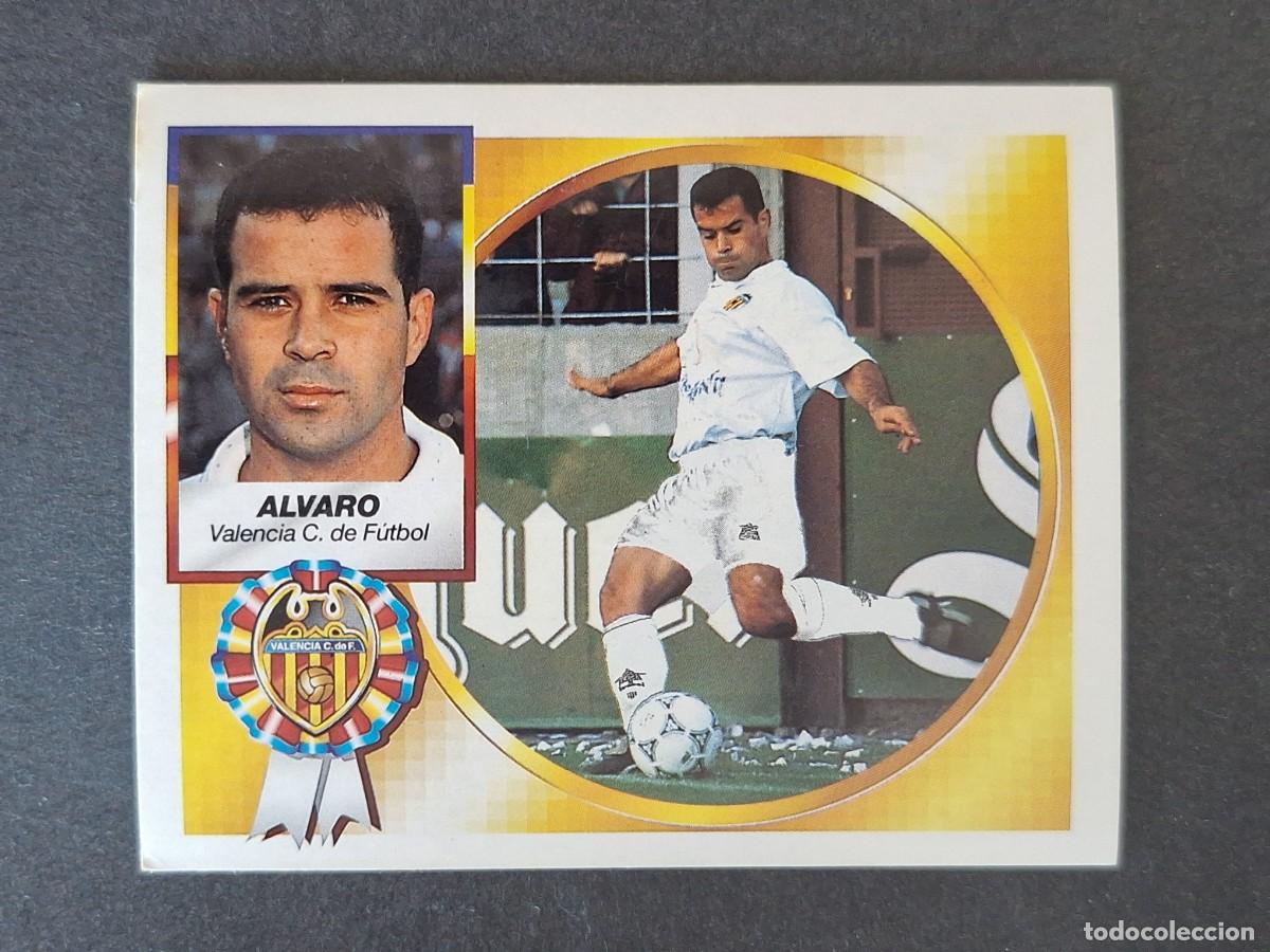 Cromos de f&uacute;tbol: L4 ALVARO VALENCIA C. F. LIGA ESTE 1994 1995 94 95 SIN PEGAR NUNCA PEGADO