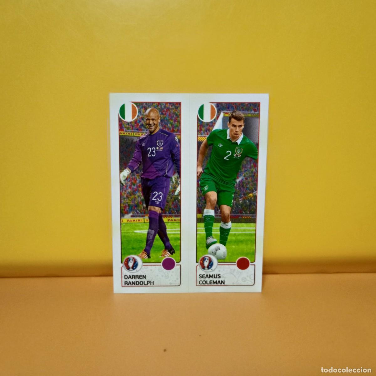 Cromos de f&uacute;tbol: PANINI EURO 2016 FRANCE; EUROCOPA FRANCIA: IRLANDA DARREN/SEAMUS 538 A/B