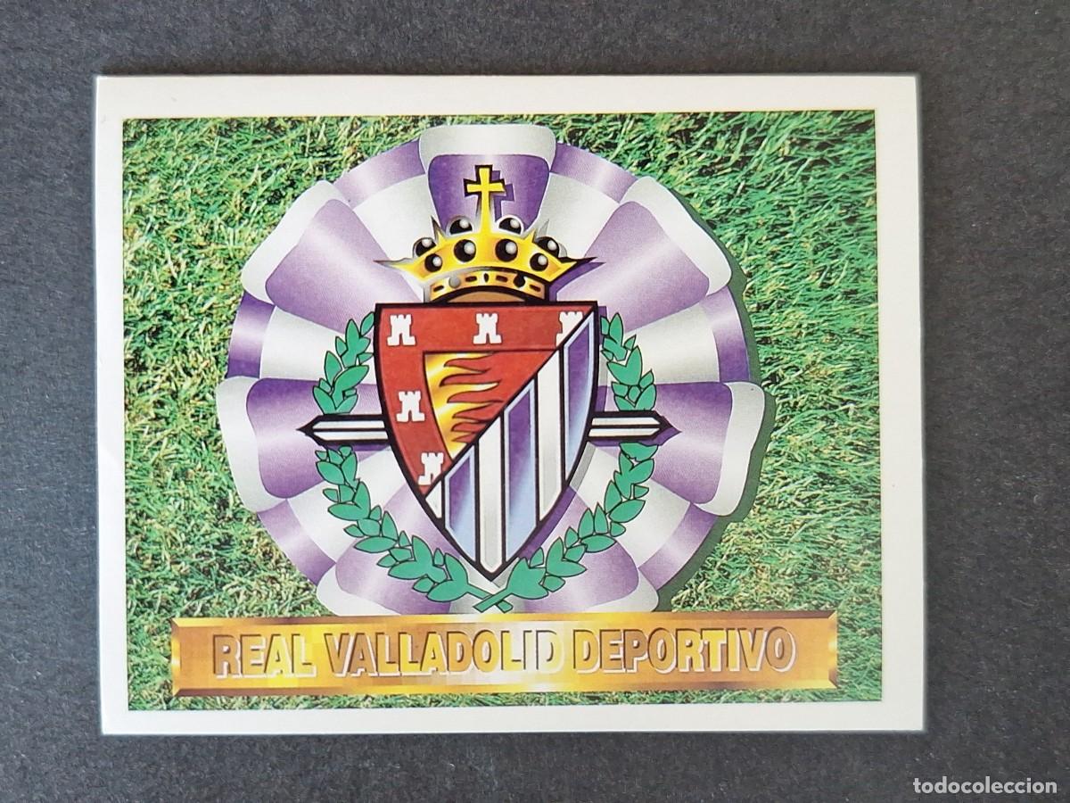 Cromos de f&uacute;tbol: L4 ESCUDO REAL VALLADOLID LIGA ESTE 1994 1995 94 95 SIN PEGAR NUNCA PEGADO