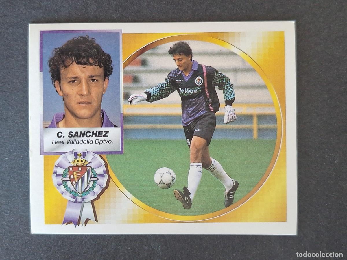 Cromos de f&uacute;tbol: L4 CESAR SANCHEZ REAL VALLADOLID LIGA ESTE 1994 1995 94 95 SIN PEGAR NUNCA PEGADO