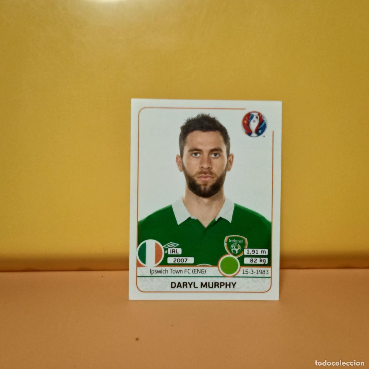 Cromos de f&uacute;tbol: PANINI EURO 2016 FRANCE; EUROCOPA FRANCIA: IRLANDA MURPHY 533