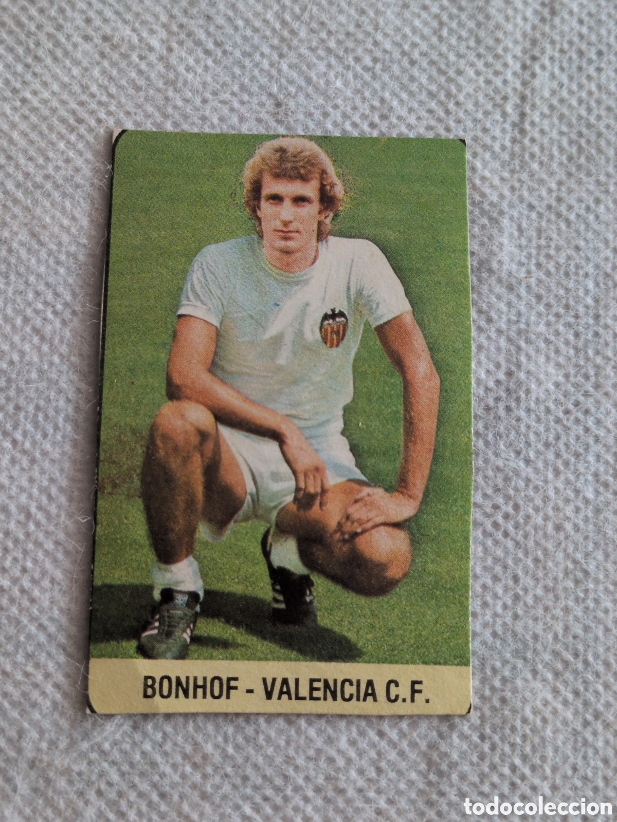 Football Stickers: CROMO LIGA ESTE 78 79 BONHOF FICHAJE 14. DESPEGADO