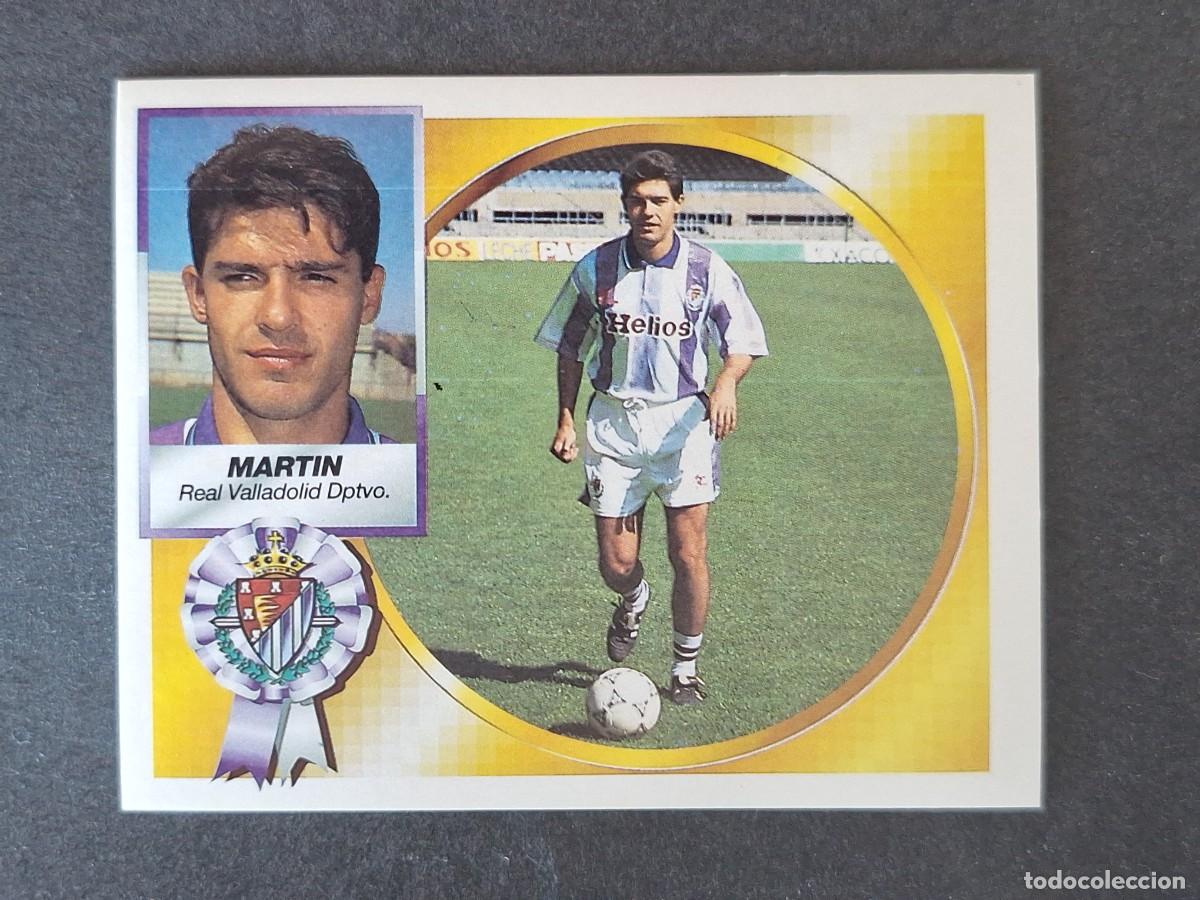 Cromos de f&uacute;tbol: L4 MARTIN REAL VALLADOLID LIGA ESTE 1994 1995 94 95 SIN PEGAR NUNCA PEGADO