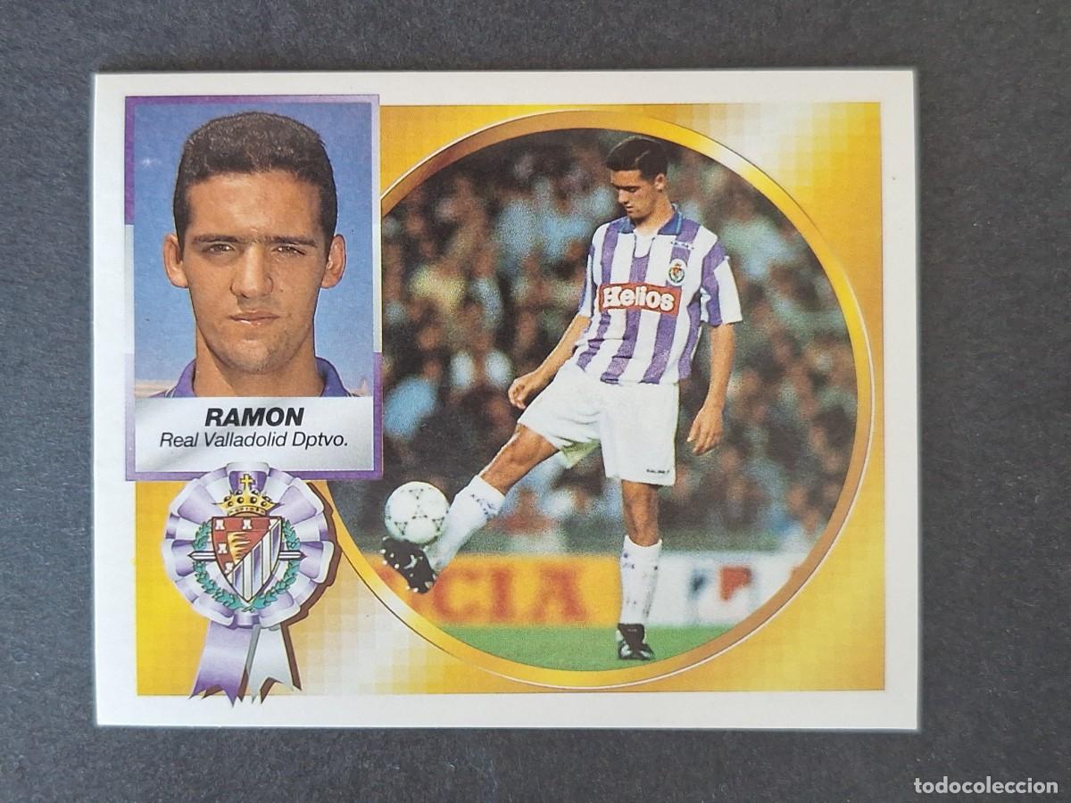 Cromos de f&uacute;tbol: L4 RAMON REAL VALLADOLID LIGA ESTE 1994 1995 94 95 SIN PEGAR NUNCA PEGADO