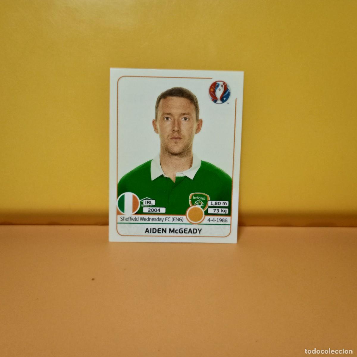Cromos de f&uacute;tbol: PANINI EURO 2016 FRANCE; EUROCOPA FRANCIA: IRLANDA MCGEADY 532