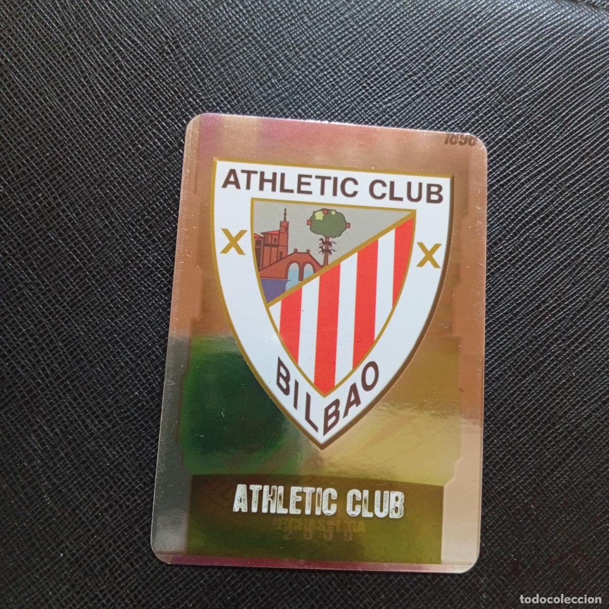 Cromos de f&uacute;tbol: 271 ESCUDO BILBAO MUNDICROMO QUIZ GAME 2008 2009 FUTBOL 08 09 - A211 PG33 PUNTAS REDONDAS
