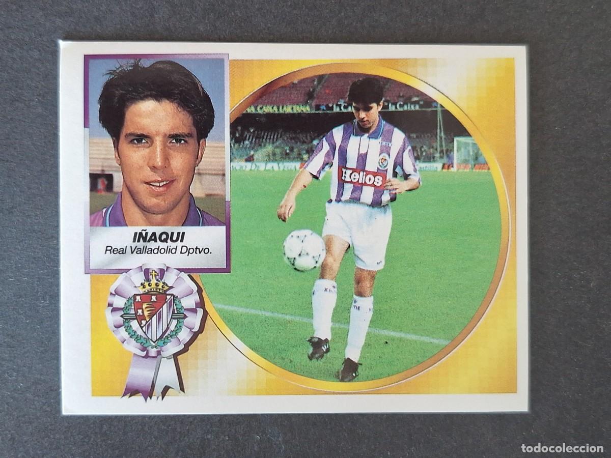 Cromos de f&uacute;tbol: L4 I&Ntilde;AQUI REAL VALLADOLID LIGA ESTE 1994 1995 94 95 SIN PEGAR NUNCA PEGADO