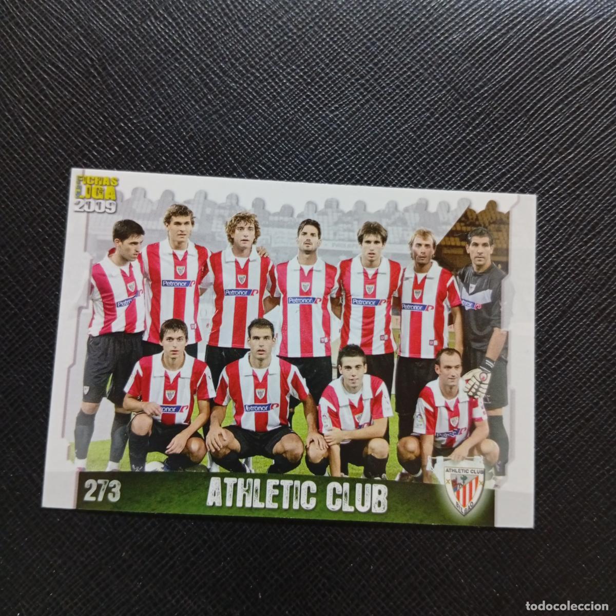 Cromos de f&uacute;tbol: 273 ALINEACION BILBAO MUNDICROMO QUIZ GAME 2008 2009 FUTBOL 08 09 - A211 PG34