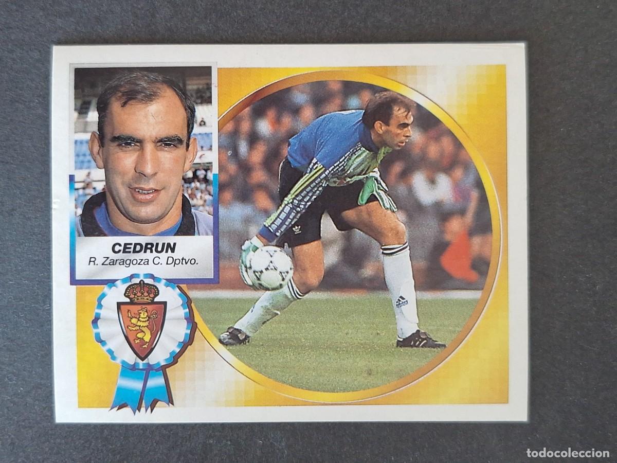 Cromos de f&uacute;tbol: L4 CEDRUN REAL ZARAGOZA LIGA ESTE 1994 1995 94 95 SIN PEGAR NUNCA PEGADO