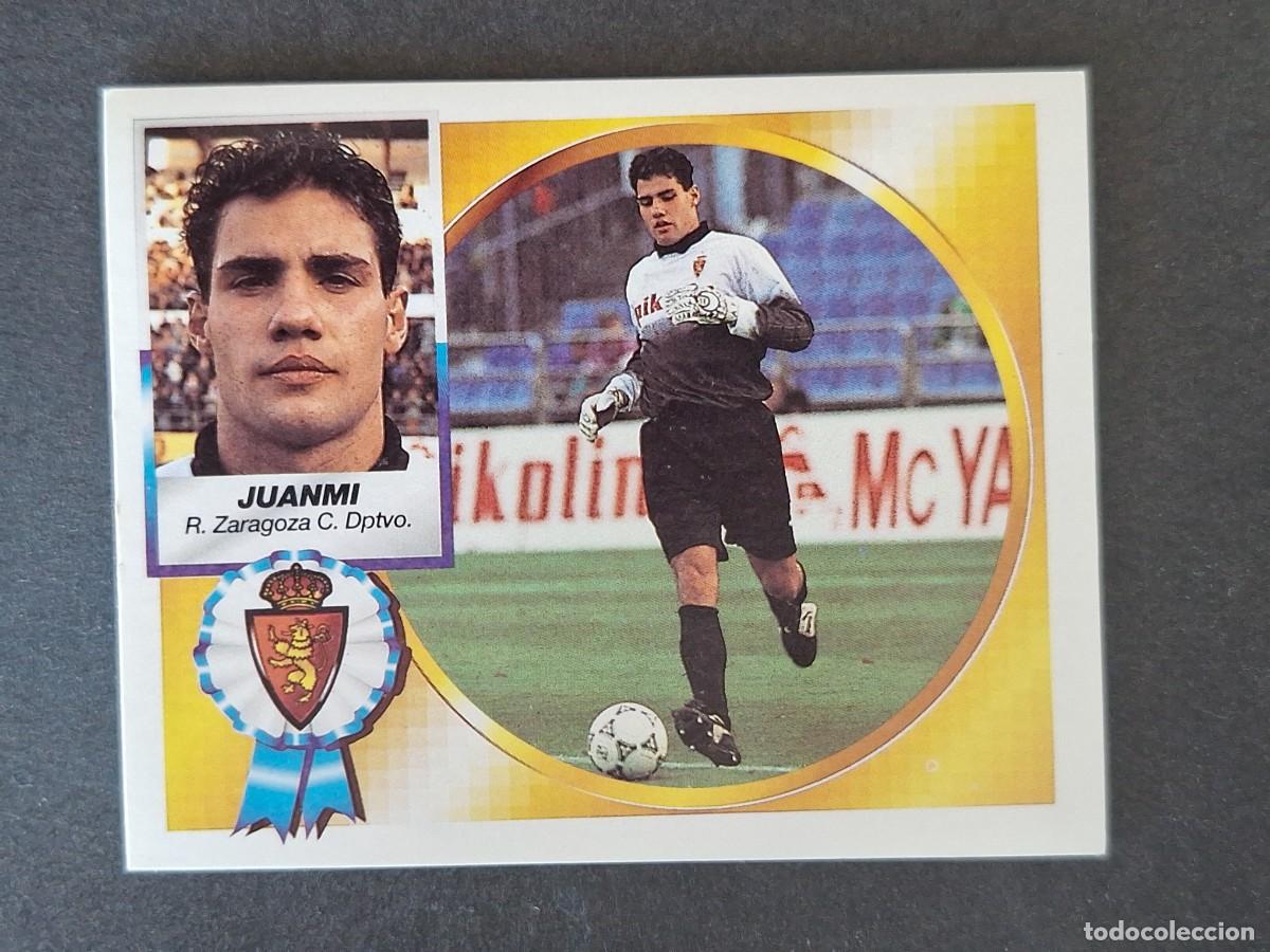 Cromos de f&uacute;tbol: L4 JUANMI REAL ZARAGOZA LIGA ESTE 1994 1995 94 95 SIN PEGAR NUNCA PEGADO