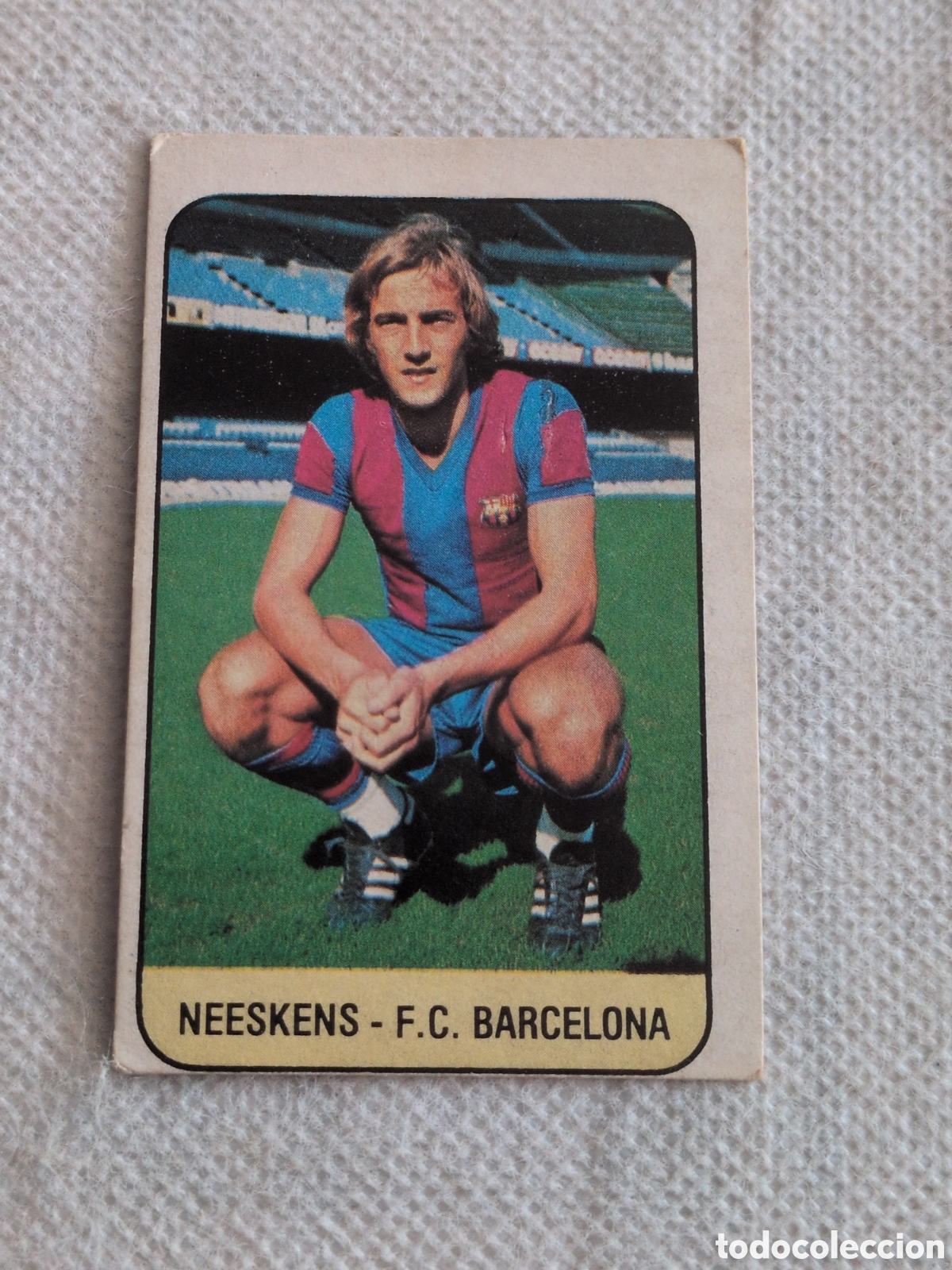 Football Stickers: 1978 1979 78 79 ESTE CROMO NUNCA PEGADO EN BUEN ESTADO BARCELONA NEESKENS