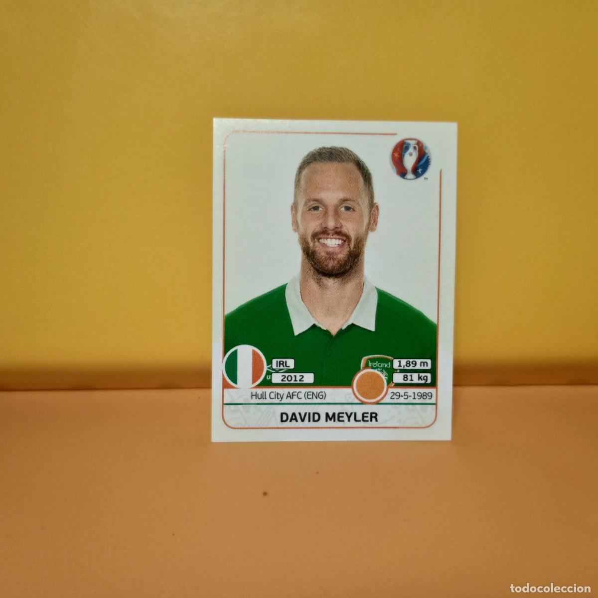 Cromos de f&uacute;tbol: PANINI EURO 2016 FRANCE; EUROCOPA FRANCIA: IRLANDA DAVID MEYLER 525