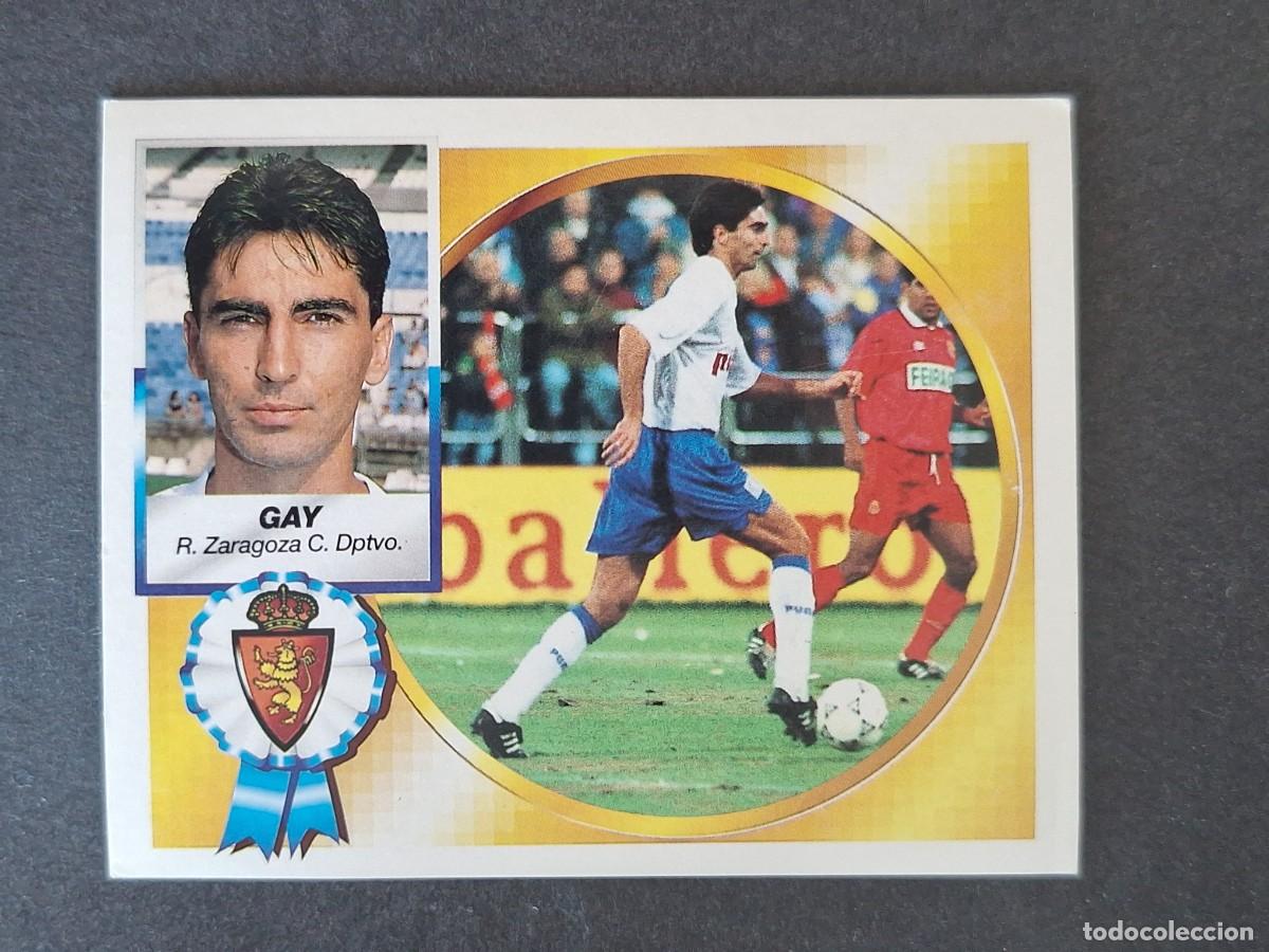 Cromos de f&uacute;tbol: L4 GAY REAL ZARAGOZA LIGA ESTE 1994 1995 94 95 SIN PEGAR NUNCA PEGADO