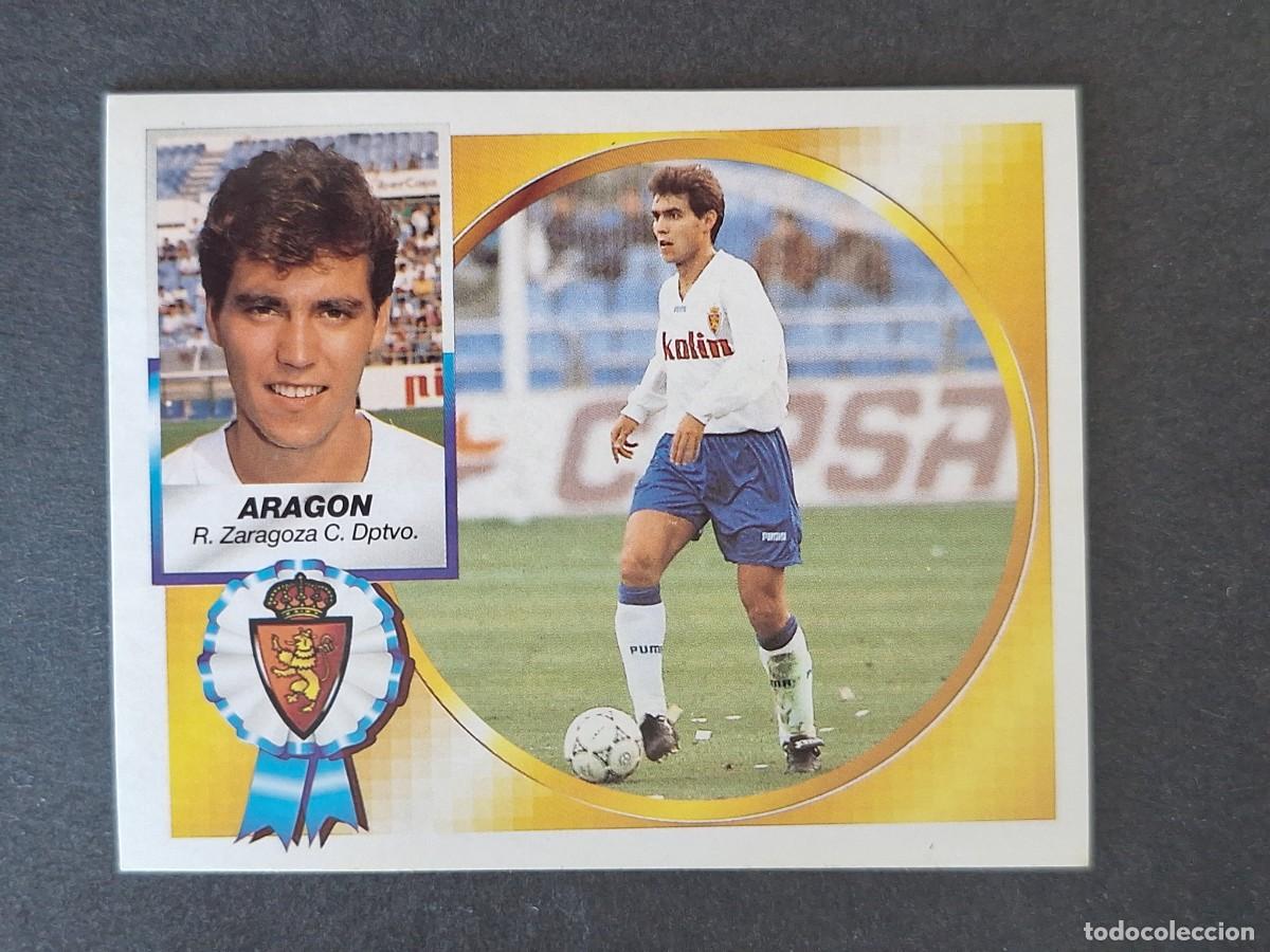 Cromos de f&uacute;tbol: L4 ARAGON REAL ZARAGOZA LIGA ESTE 1994 1995 94 95 SIN PEGAR NUNCA PEGADO