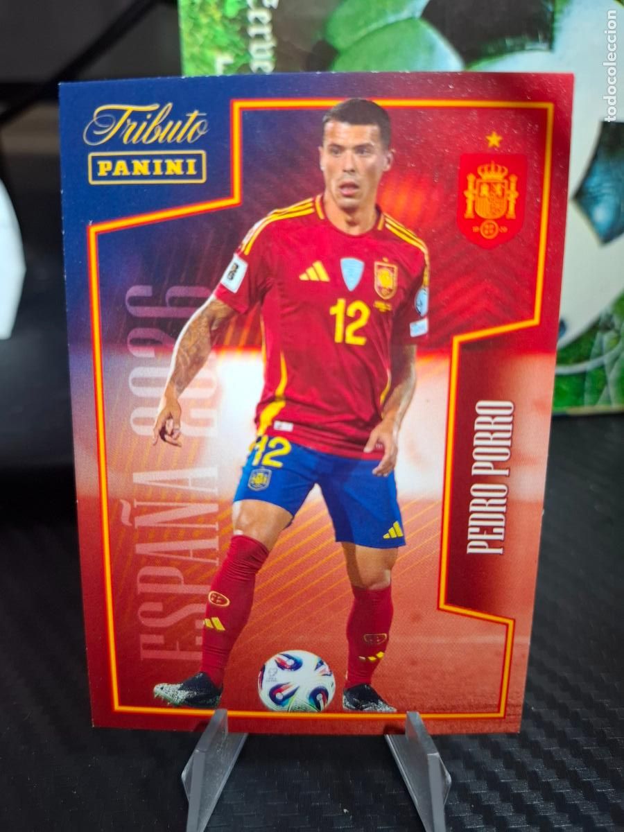 Cromos de f&uacute;tbol: 41 PEDRO PORRO - TRIBUTO SELECCION ESPA&Ntilde;OLA 2010 2026 PANINI MUNDIAL WORLD CUP ESPA&Ntilde;A