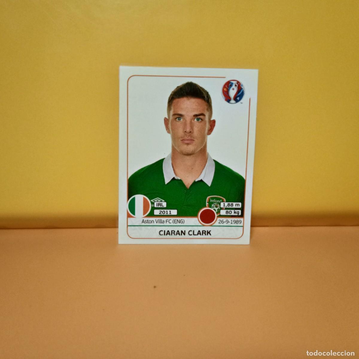 Cromos de f&uacute;tbol: PANINI EURO 2016 FRANCE; EUROCOPA FRANCIA: IRLANDA CLARK 524