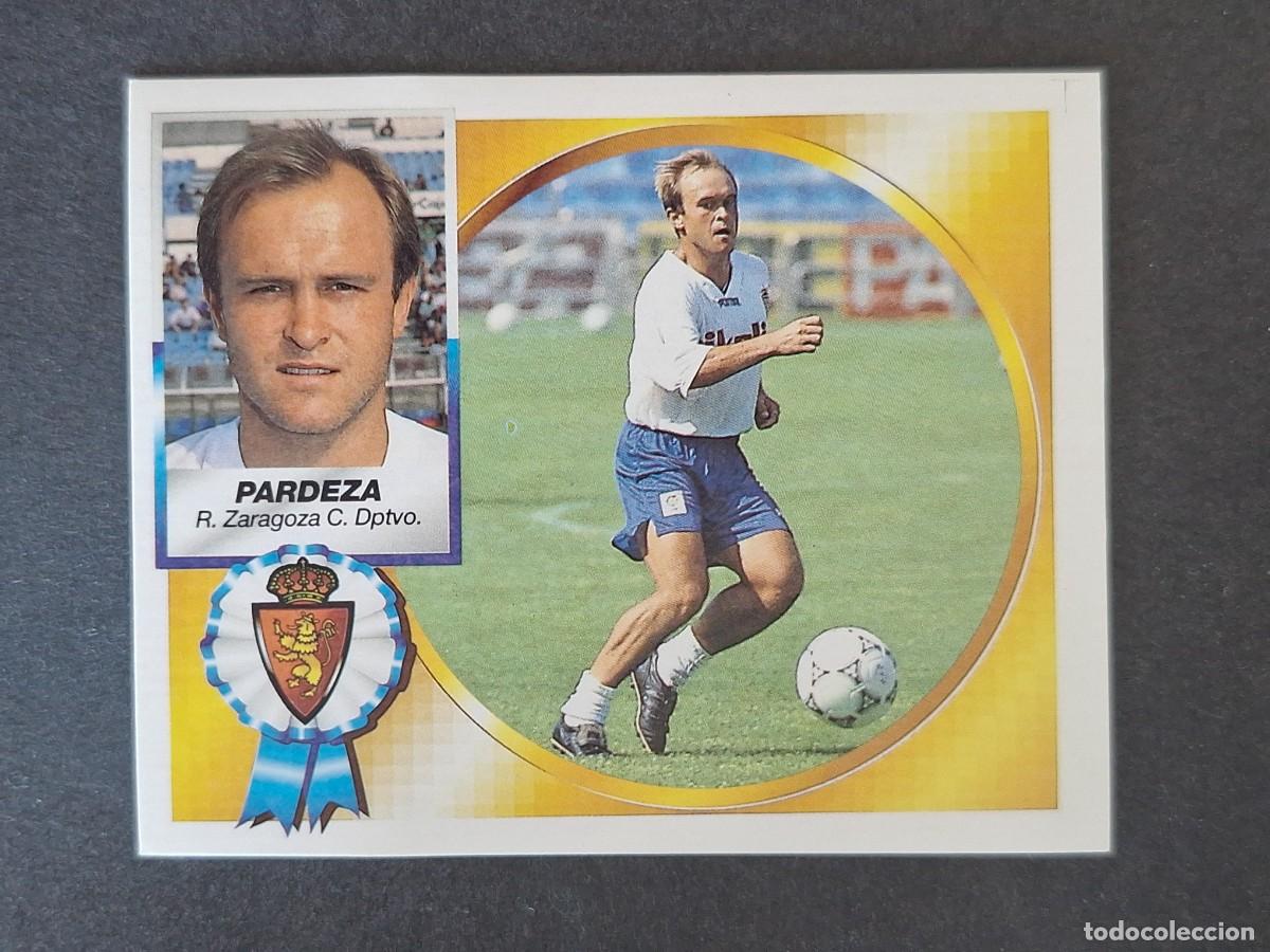 Cromos de f&uacute;tbol: L4 PARDEZA REAL ZARAGOZA LIGA ESTE 1994 1995 94 95 SIN PEGAR NUNCA PEGADO