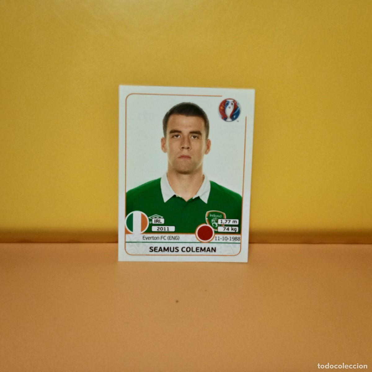 Cromos de f&uacute;tbol: PANINI EURO 2016 FRANCE; EUROCOPA FRANCIA: IRLANDA COLEMAN 521