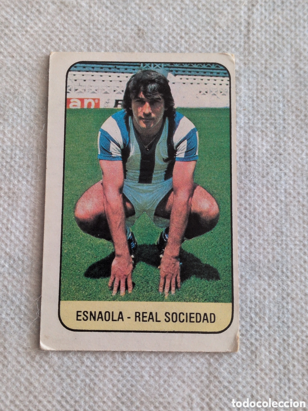 Cromos de f&uacute;tbol: ESNAOLA REAL SOCIEDAD LIGA ESTE 1978/79 78 79 SIN PEGAR NUNCA PEGADO
