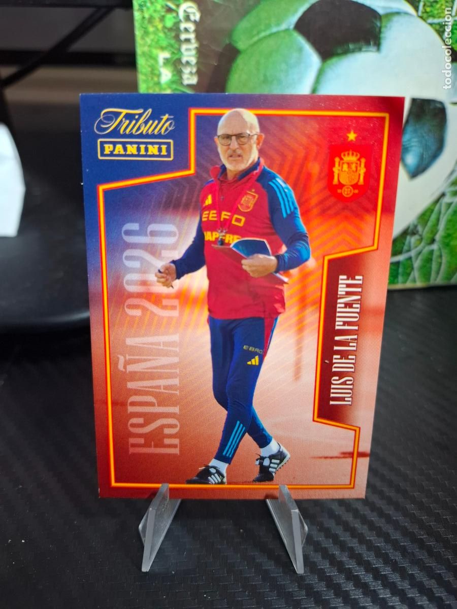 Cromos de f&uacute;tbol: 68 DE LA FUENTE - TRIBUTO SELECCION ESPA&Ntilde;OLA 2010 2026 PANINI MUNDIAL WORLD CUP ESPA&Ntilde;A