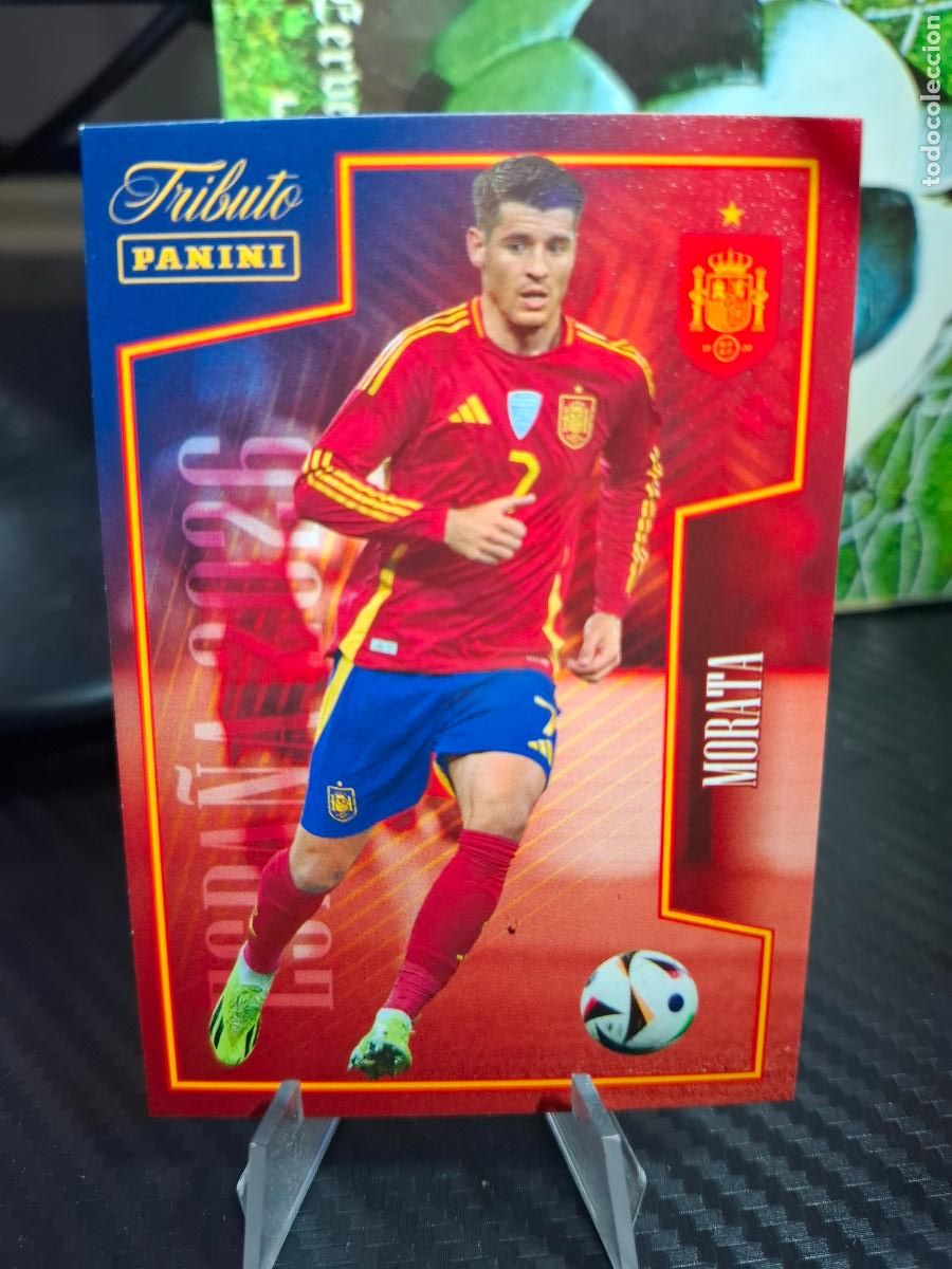Cromos de f&uacute;tbol: 67 MORATA - TRIBUTO SELECCION ESPA&Ntilde;OLA 2010 2026 PANINI MUNDIAL WORLD CUP ESPA&Ntilde;A