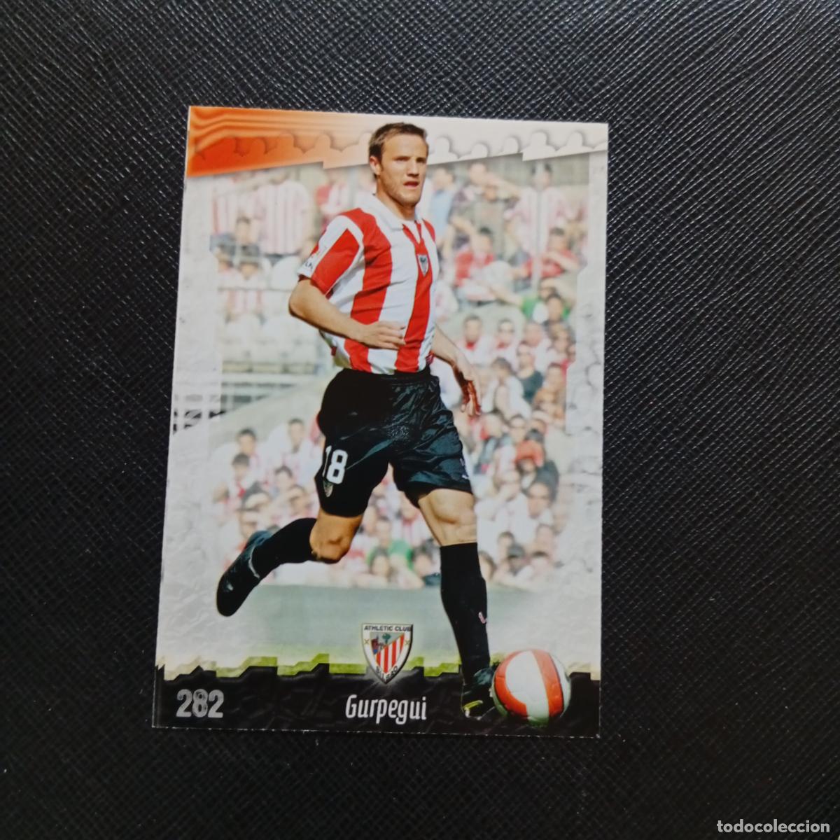 Cromos de f&uacute;tbol: 282 GURPEGUI BILBAO MUNDICROMO QUIZ GAME 2008 2009 FUTBOL 08 09 - A211 PG35