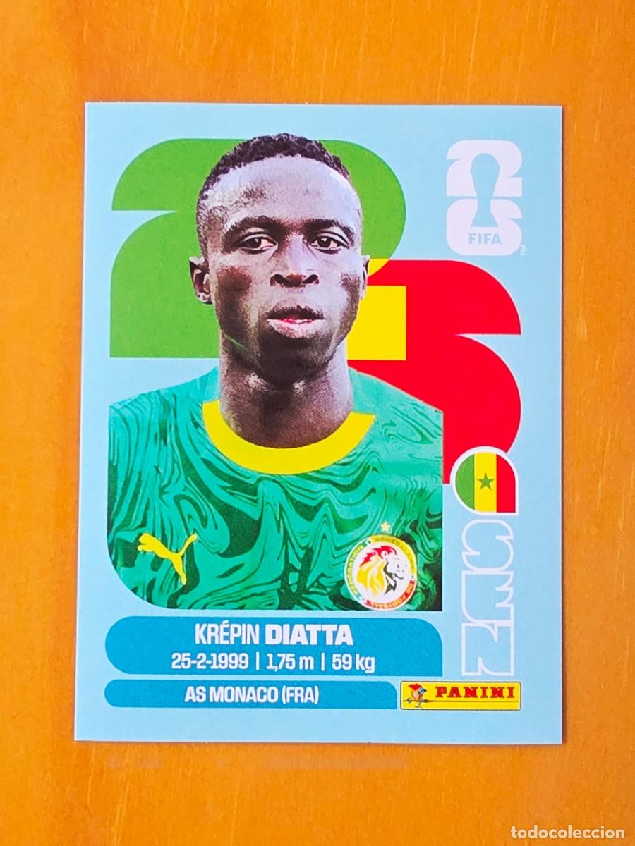 Cromos de f&uacute;tbol: SEN 20 Kr&eacute;pin Diatta, Senegal, Panini FIFA World Cup Mundial 2026 Sticker