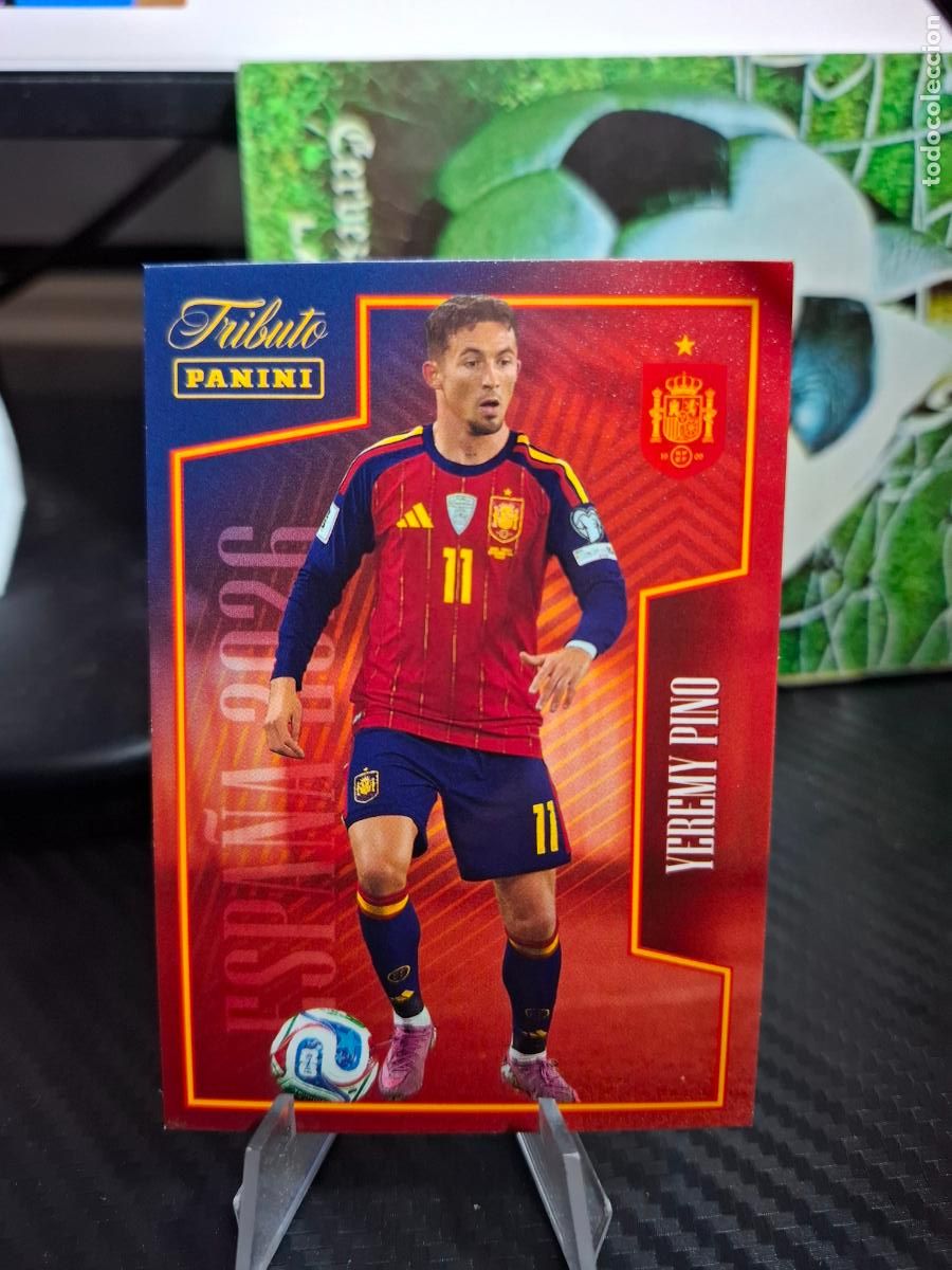 Cromos de f&uacute;tbol: 62 YEREMY PINO - TRIBUTO SELECCION ESPA&Ntilde;OLA 2010 2026 PANINI MUNDIAL WORLD CUP ESPA&Ntilde;A