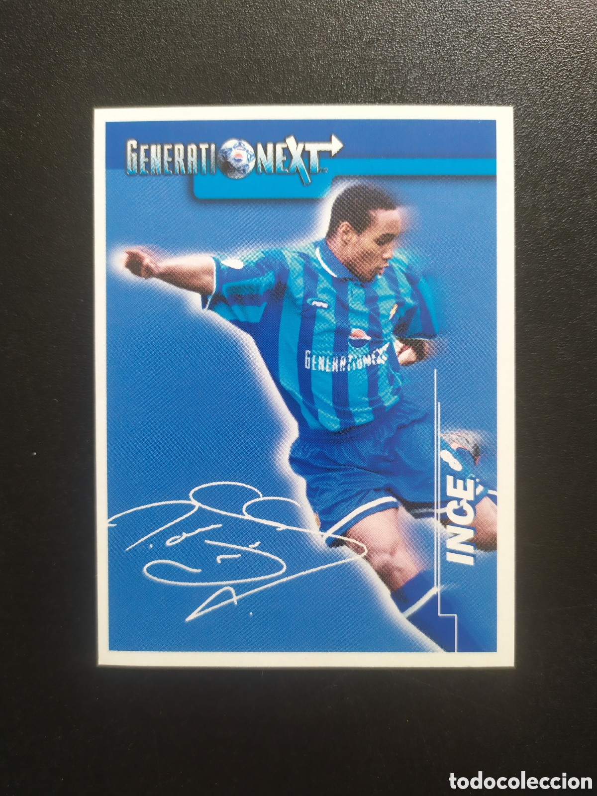 Cromos de f&uacute;tbol: Ince generation next Pepsi aut&oacute;grafo nuevo sin pegar