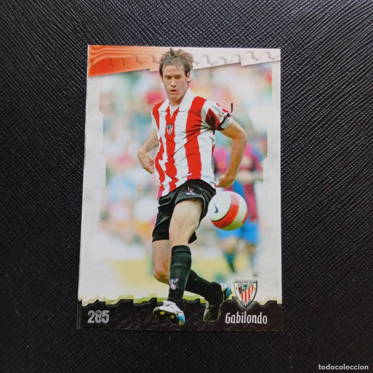 Cromos de f&uacute;tbol: 285 GABILONDO BILBAO MUNDICROMO QUIZ GAME 2008 2009 FUTBOL 08 09 - A211 PG35