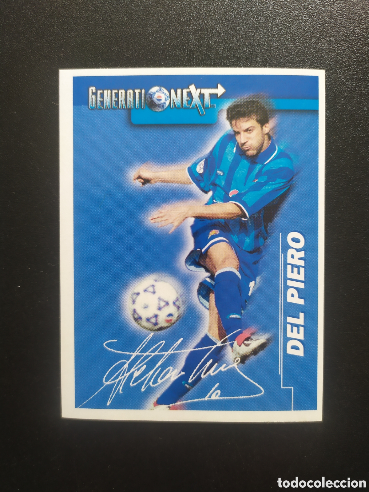 Cromos de f&uacute;tbol: Del Piero generation next Pepsi aut&oacute;grafo nuevo sin pegar
