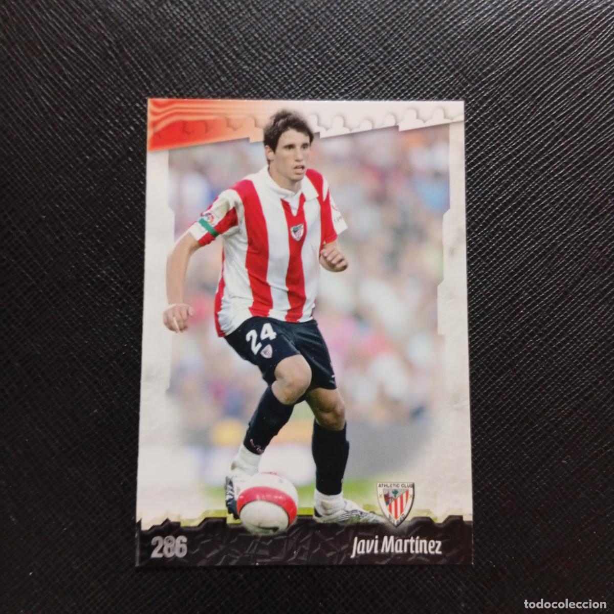 Cromos de f&uacute;tbol: 286 JAVI MARTINEZ BILBAO MUNDICROMO QUIZ GAME 2008 2009 FUTBOL 08 09 - A211 PG35